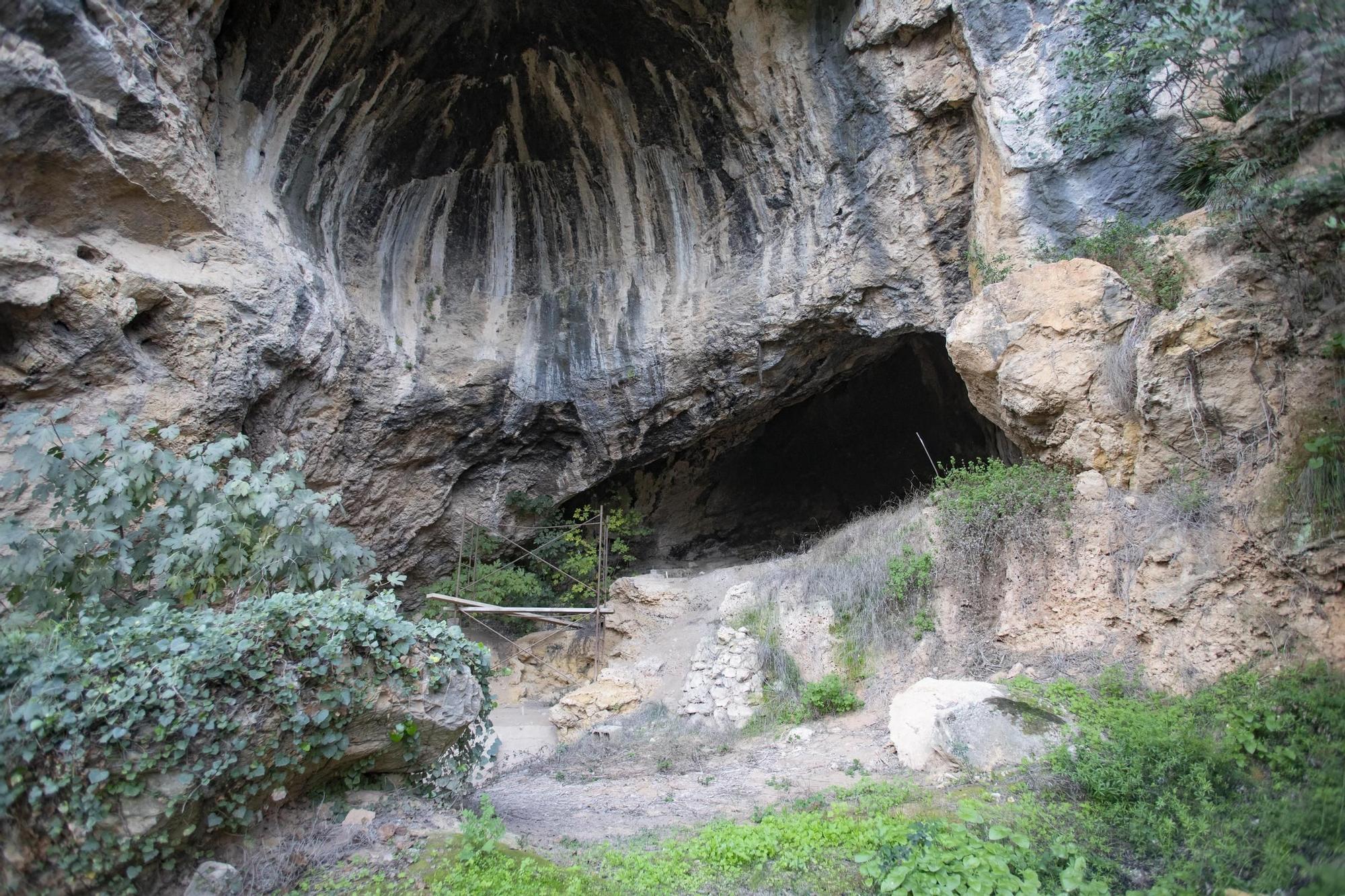 La Cova Negra, un paraje natural que Xàtiva quiere potenciar