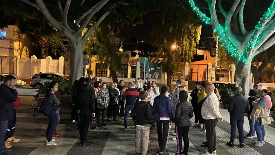 Ensayo del Belén Viviente de San Lorenzo, en Las Palmas de Gran Canaria