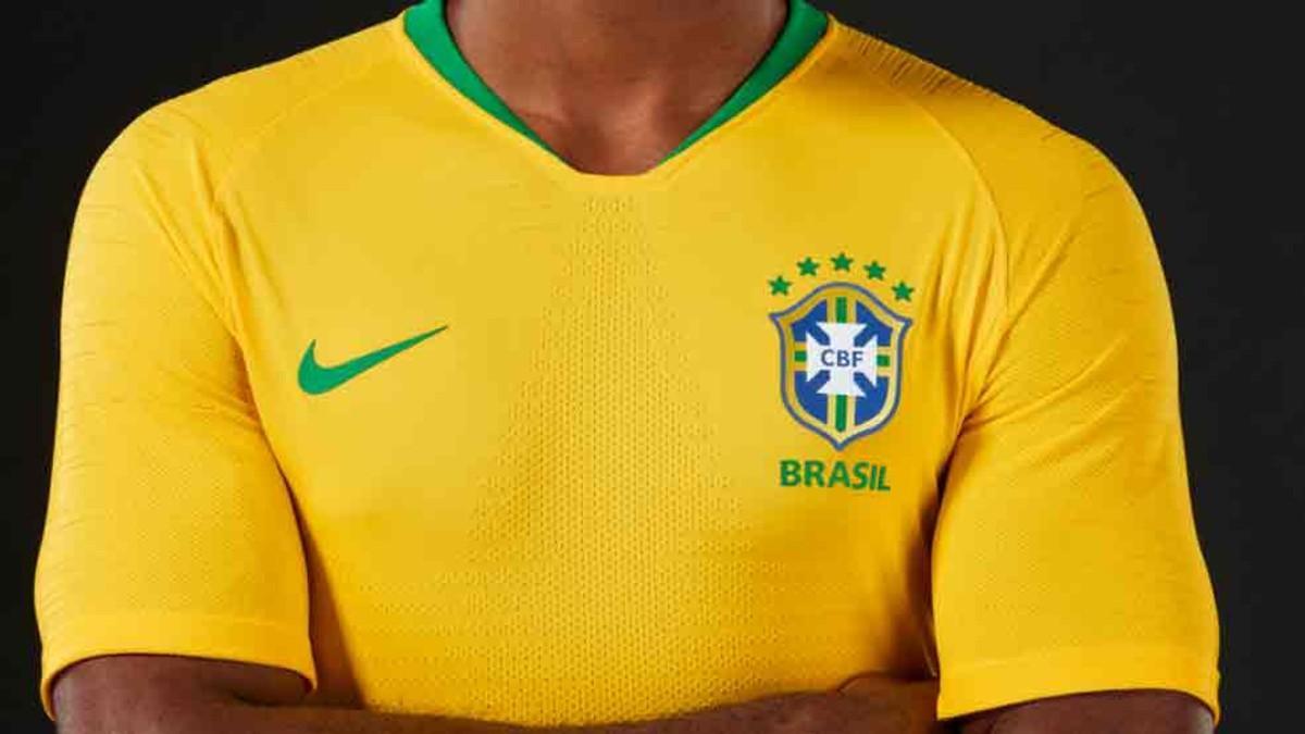 Brasil lucirá esta camiseta en el Mundial 2018