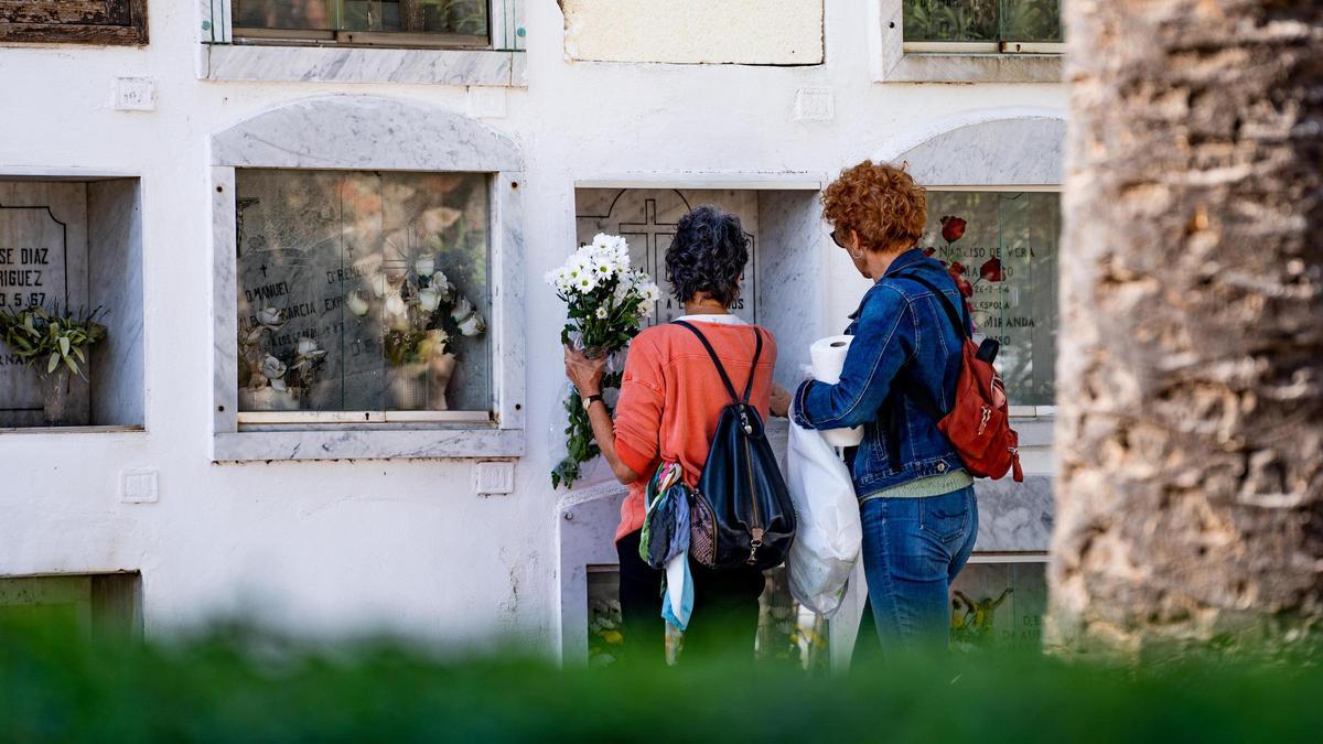 Uno de los cinco cementerios de La Laguna.