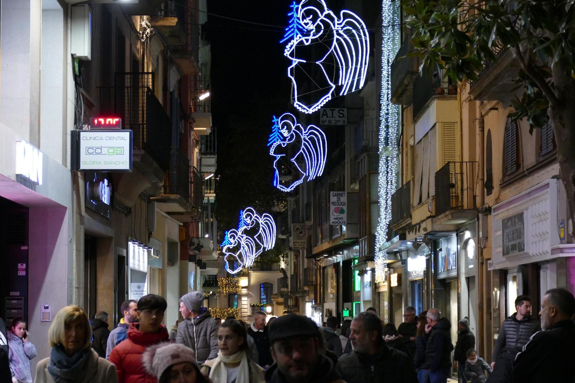 Figueres encén els llums de Nadal