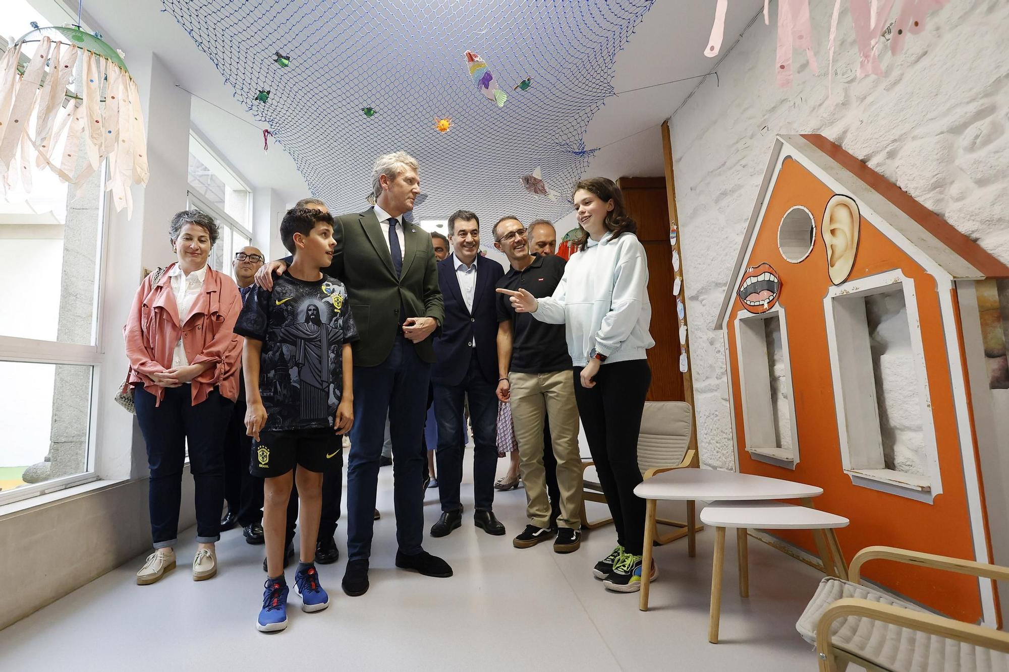 Así lucen tras la reforma dos históricos centros de la educación de vanguardia de Pontevedra