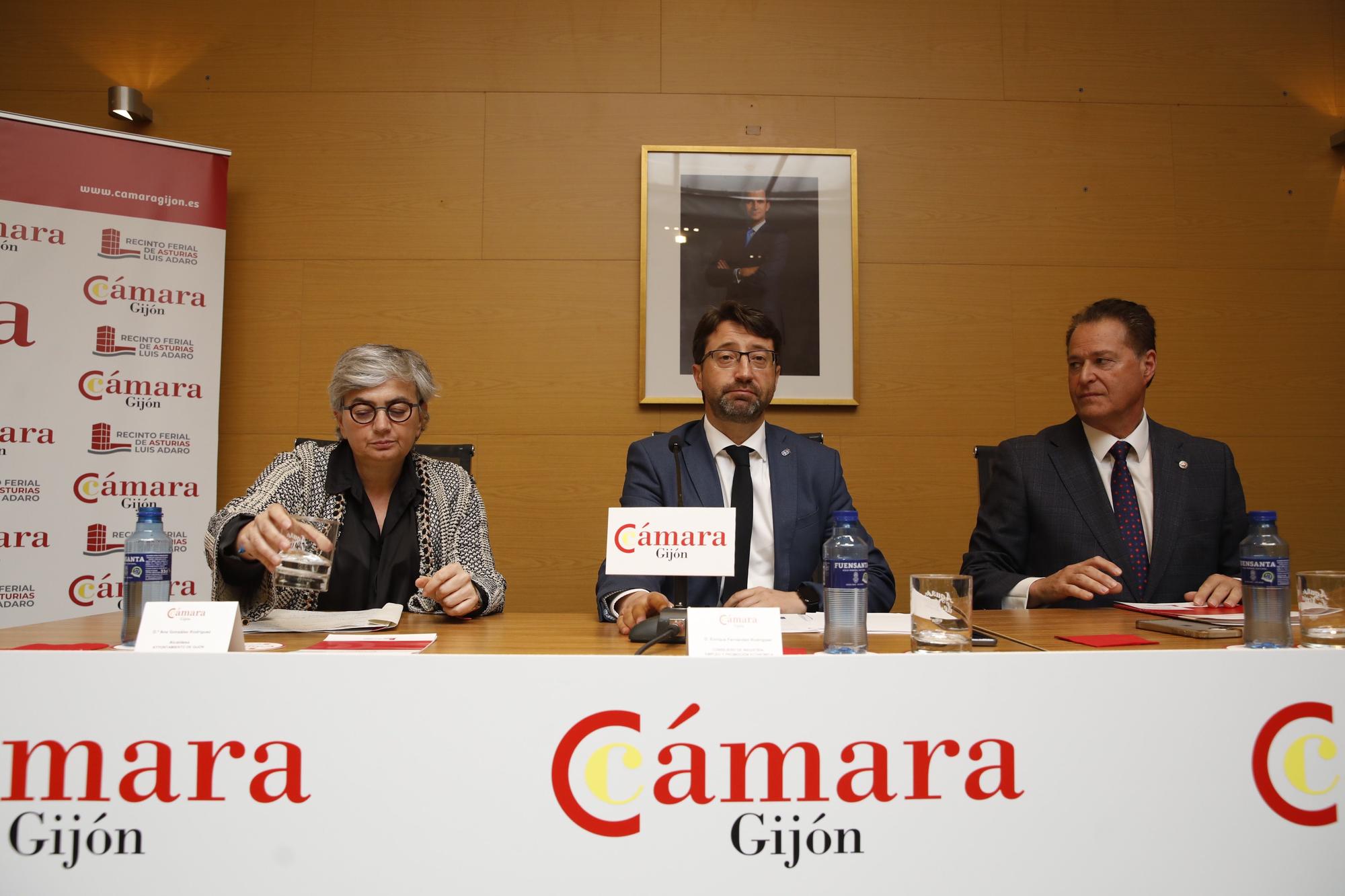 En imágenes: Félix Baragaño, reelegido como presidente de la Cámara de Comercio de Gijón