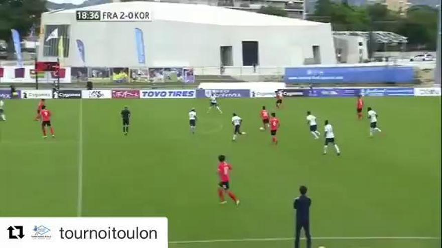 La jugada de Kangin Lee que maravilla en el torneo de Toulon