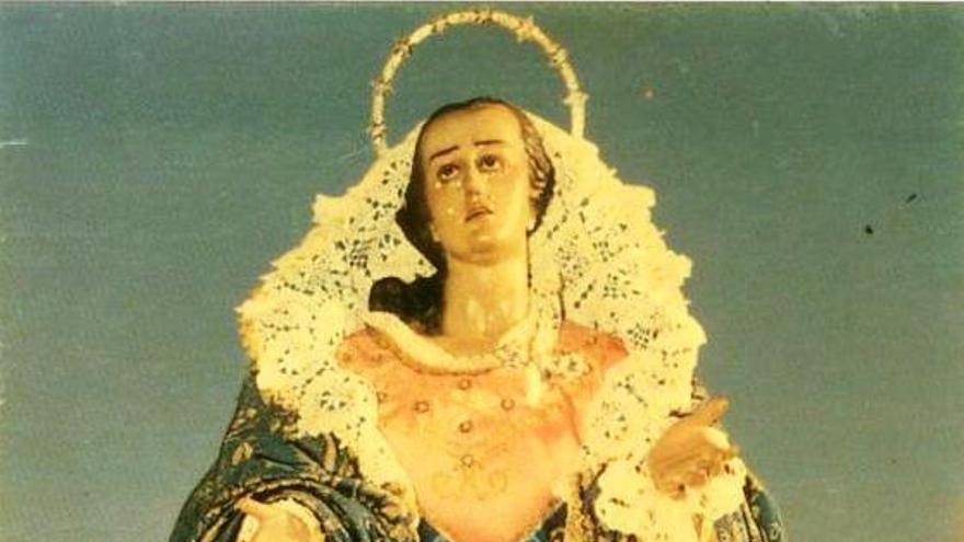 Misa en honor a la Virgen del Primer Dolor en San Pedro