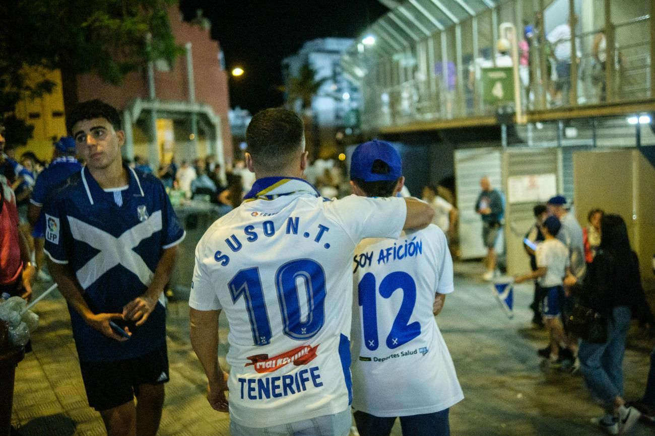 Ambiente posterior al partido CD Tenerife - Girona