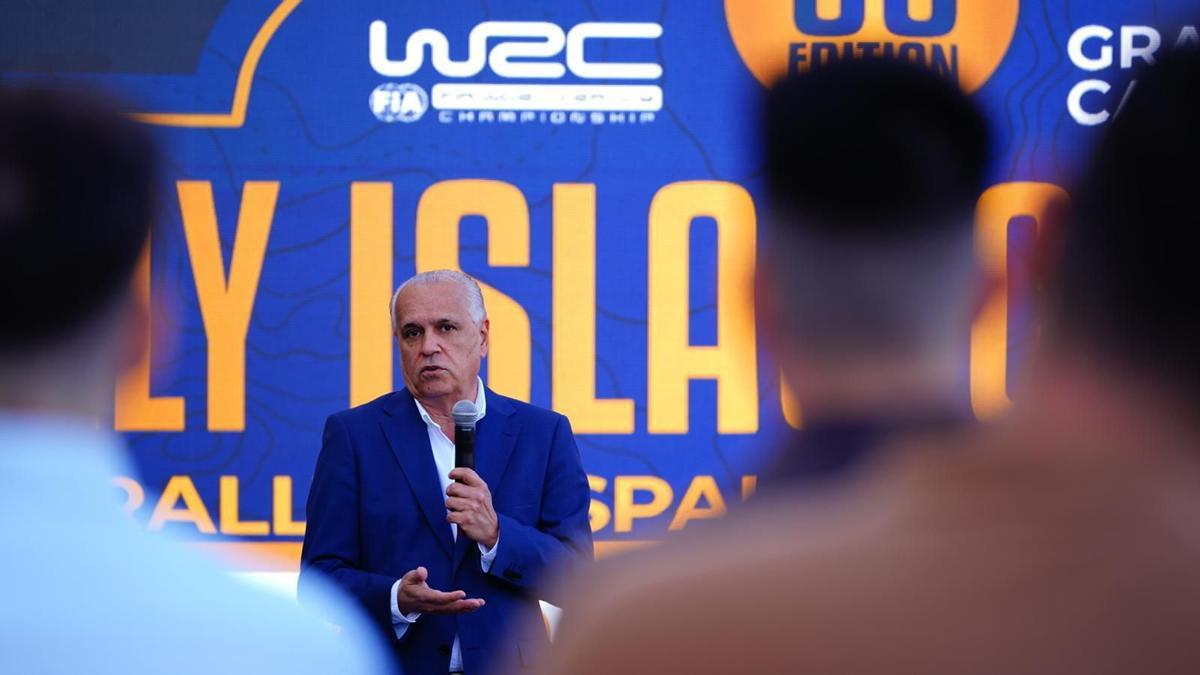 Germán Morales, promotor Rally Islas Canarias.
