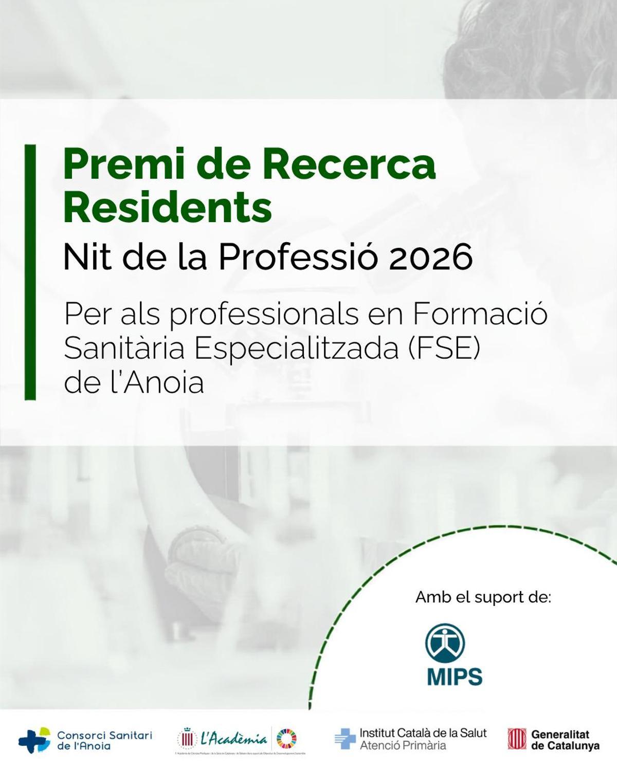 Premi de recerca residents