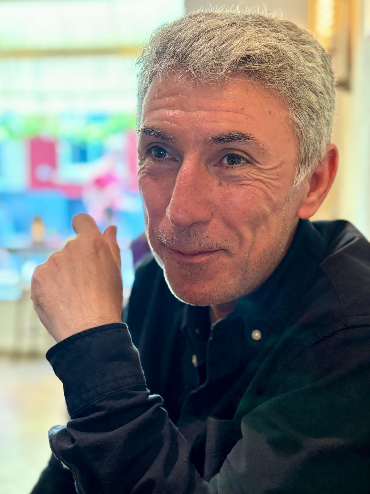 El propietario de Espora Records, Juan Antonio Forés, 'Pinxo'