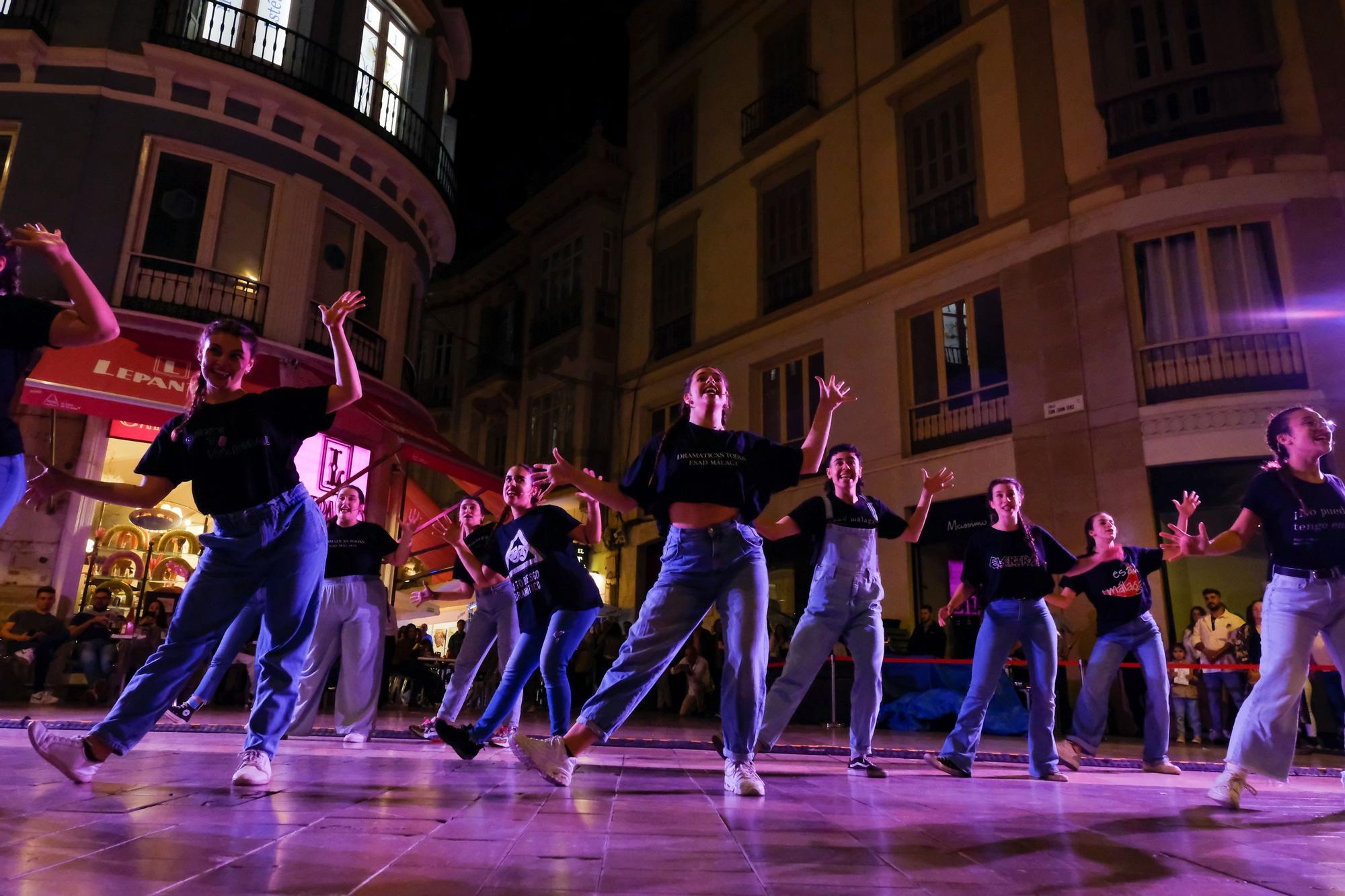 Málaga vive una nueva edición de La Noche en Blanco