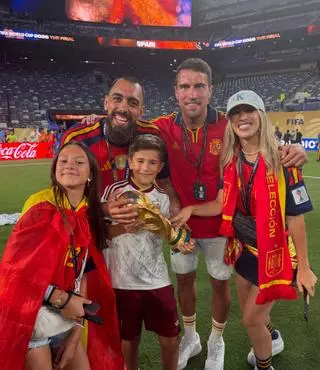Así vivió Alberto Zapater la final del Mundial en Estados Unidos: "Qué felicidad, qué increíble, qué sentimiento, qué maravilla…"