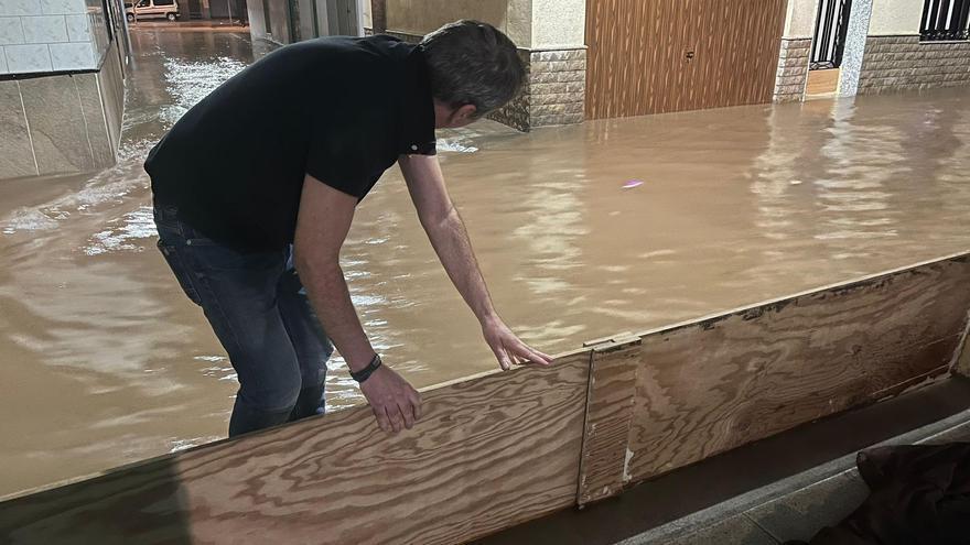 La DANA descarga con fuertes tormentas y granizo en el sur de Castellón La DANA descarga con fuertes tormentas y granizo en el sur de Castellón