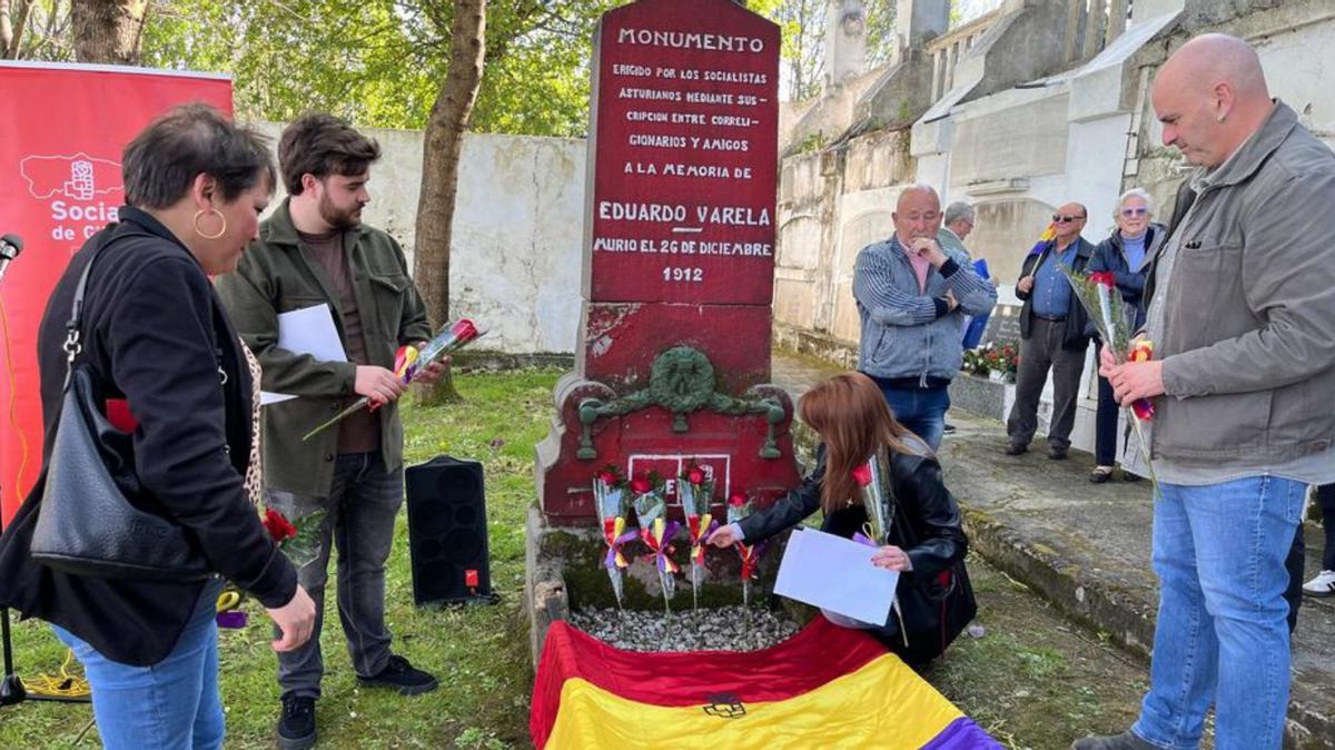 Verónica Noval, Álex Braña, Nuria Tuero y Monchu García.