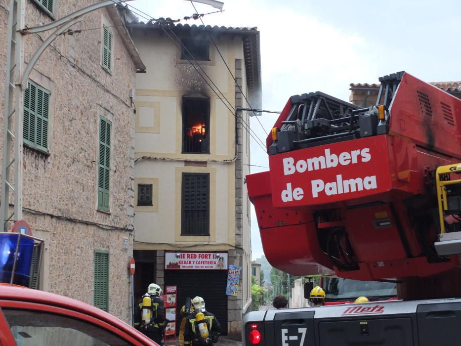 Wohnungsbrand Sóller