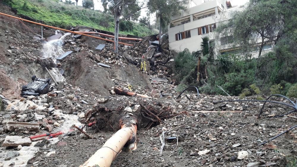 Cerrado de Calderón ha sido la zona más afectada por la tormenta.