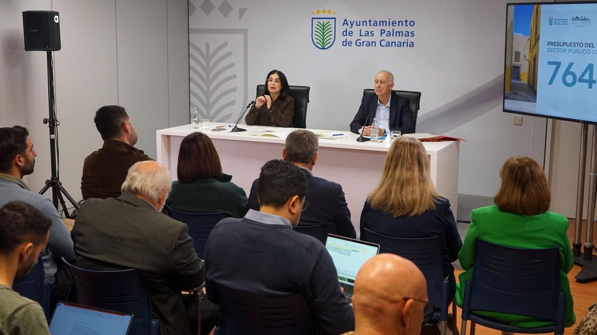 La oposición critica los presupuestos de Las Palmas de Gran Canaria por «frenar» las inversiones