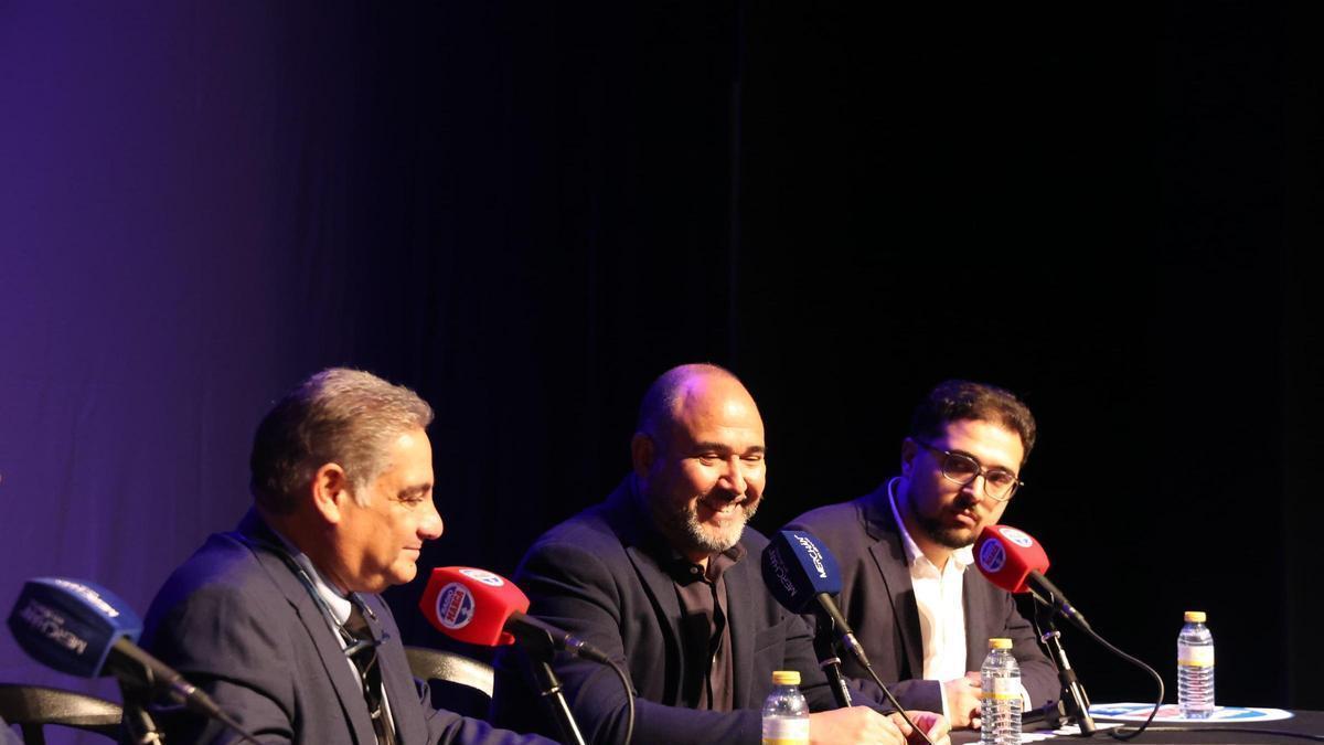 Chus Mateo, durante la Gala de Radio Marca Málaga.