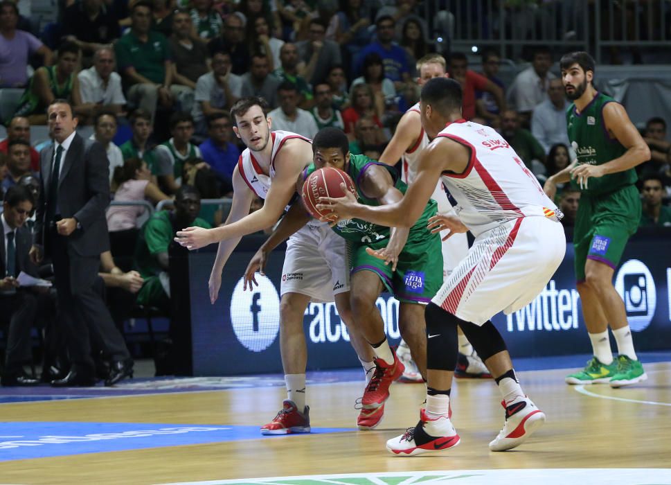 Inesperada derrota del Unicaja en su debut como local.