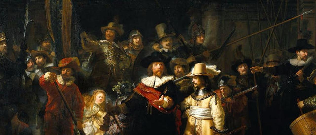 &#039;La ronda de noche&#039; de Rembrandt.