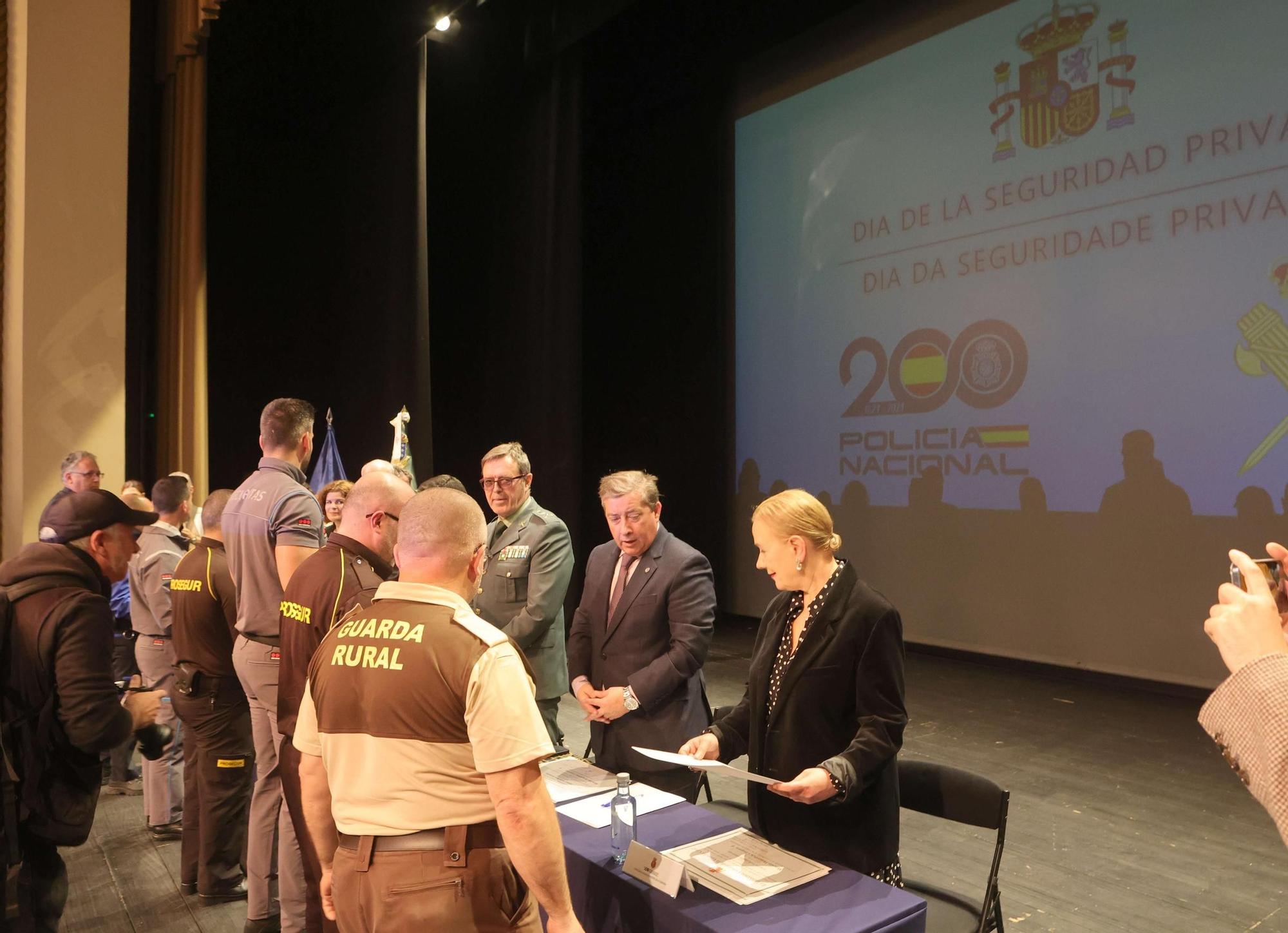 Celebración en A Coruña del Día de la Seguridad Privada