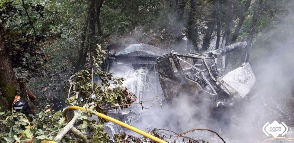 Fallece un vecino de Valdés al precipitarse