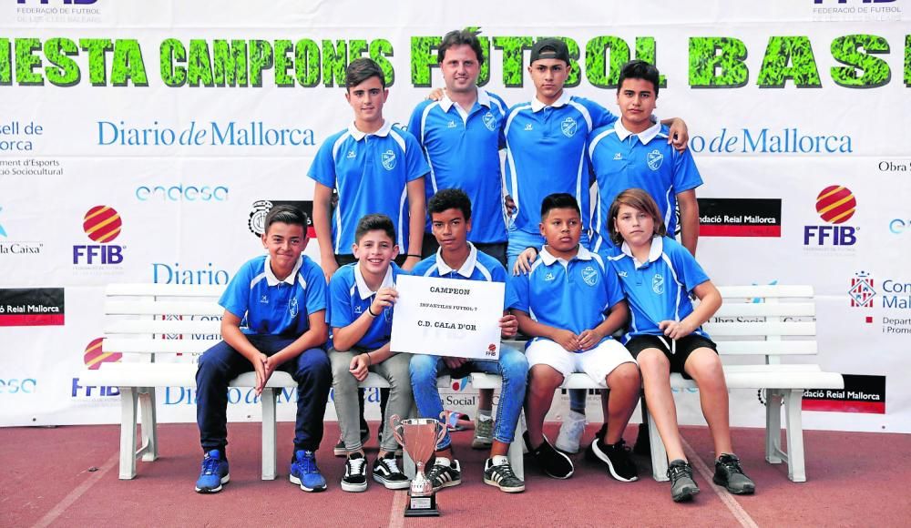Campeón: Cala d'Or. Infantil Fútbol 7