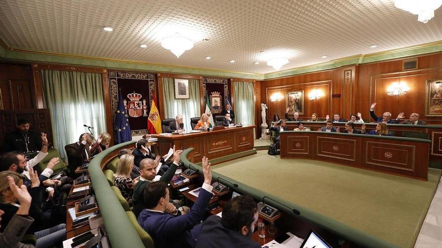 Pleno del Ayuntamiento de Marbella.