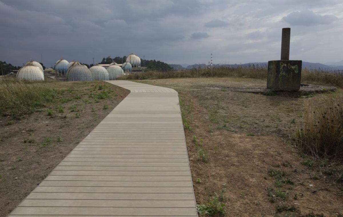 Recorrido de uno de los senderos accesibles. | JUAN PLAZA