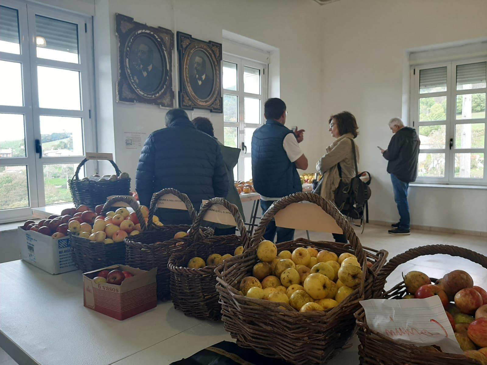 Muñó, capital de la manzana de Siero: así ha sido la exposición de variedades organizada por los vecinos