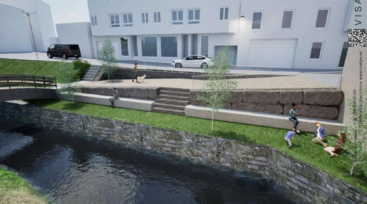 Diseño con el que se trabaja para la zona de Ponte Nova.