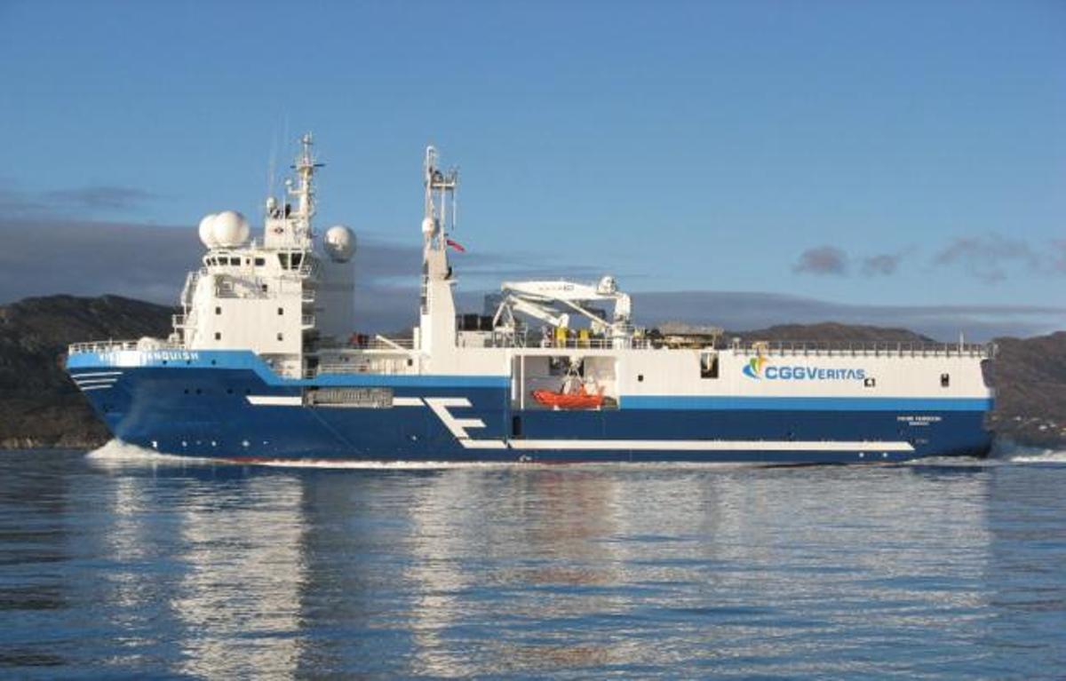 Imagen del 'Viking Vanquish', durante la escala que realizó el pasado mes de junio en el puerto de La Luz. | la provincia / dlp