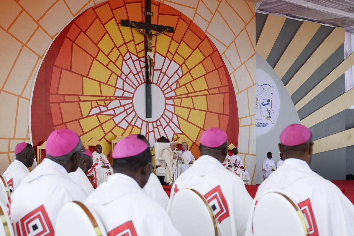 Más de un millón de personas asistieron a la misa del papa Francisco en el Congo