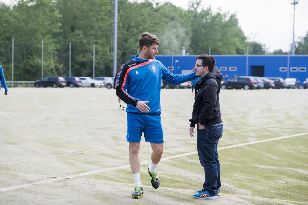 Entrenamiento del Real Oviedo