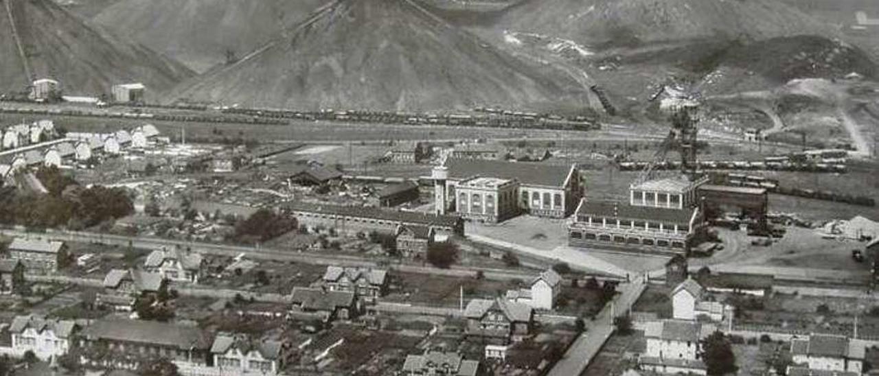 Loos-en-Gohelle, antes de iniciarse la reconversión del sector del carbón.