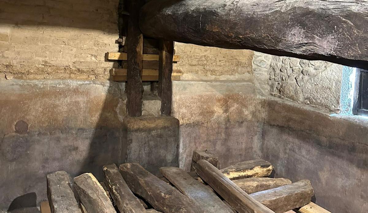 Antiguo lagar del S.XVI donde se empezaron a elaborar los primeros Tinto Pesquera.