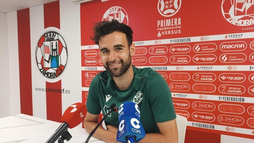 Luismi Luengo, jugador del Zamora CF: "Pudimos entonces y podemos ahora"