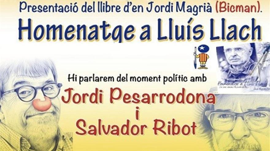 Presentació del llibre Homenatge a Lluís Llach de Jordi Magrià (Bicman)