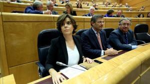  El Govern esgrimeix al Senat els motius pels quals activa l’article 155