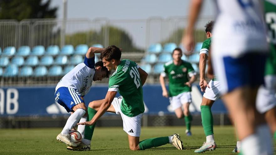 El Barbastro remonta al Real Zaragoza en la segunda prueba de pretemporada (1-2)