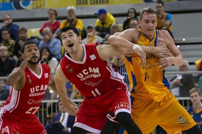 20.01.19. Las Palmas de Gran Canaria. Baloncesto ACB Liga Endesa temporada 2018-19. Herbalife Gran canaria - UCAM Murcia. Gran Canaria Arena. Foto Quique Curbelo