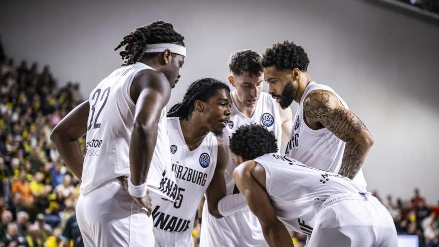 Derrota del Würzburg en la Bundesliga antes de recibir al Unicaja en la BCL