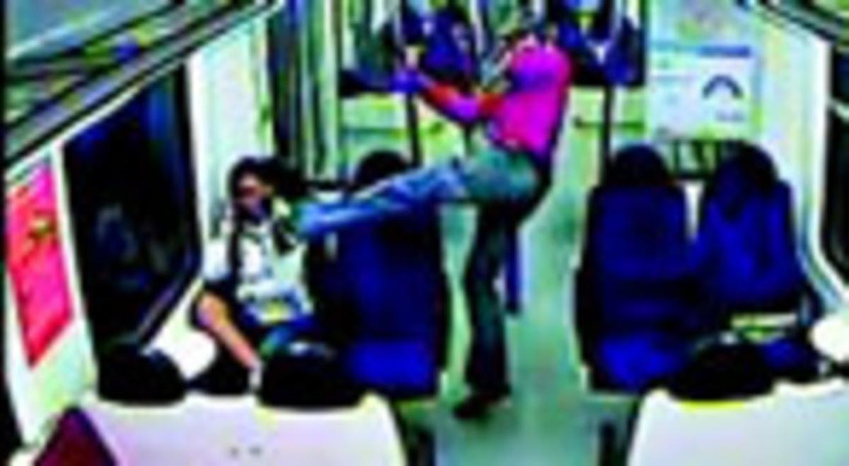 Imatge de l’agressió. Imatge de l’agressió.