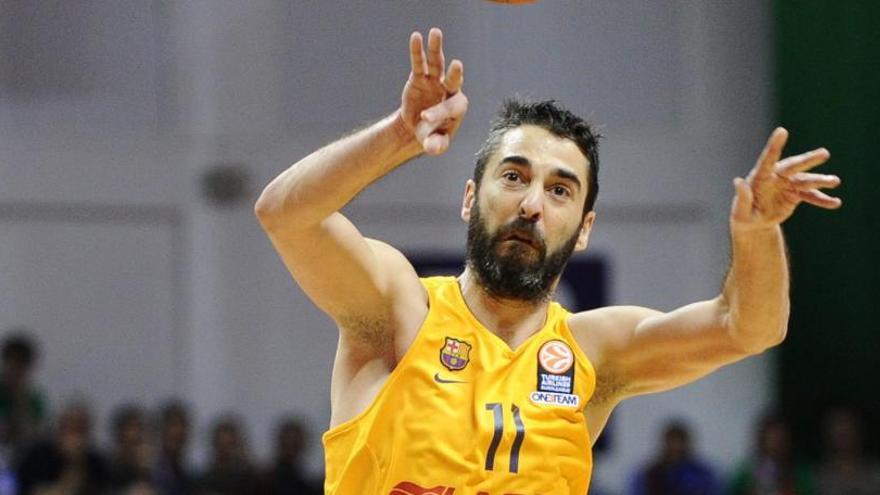 El jugador del Barcelona, Juan Carlos Navarro.