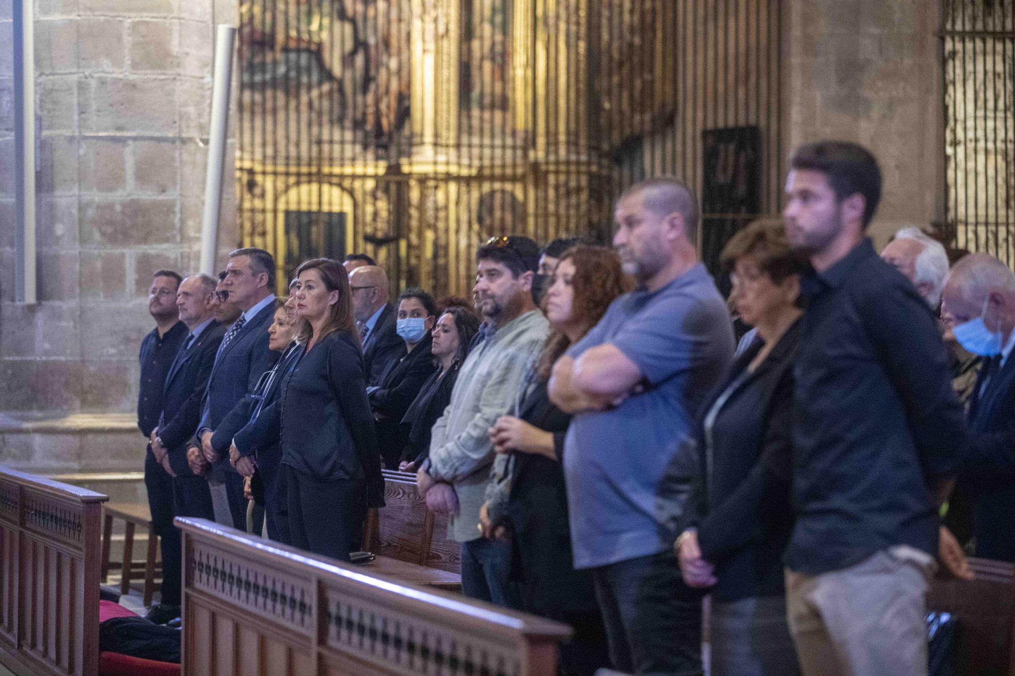 Funeral en la Catedral por el historiador y monje mallorquín Josep Massot i Muntaner