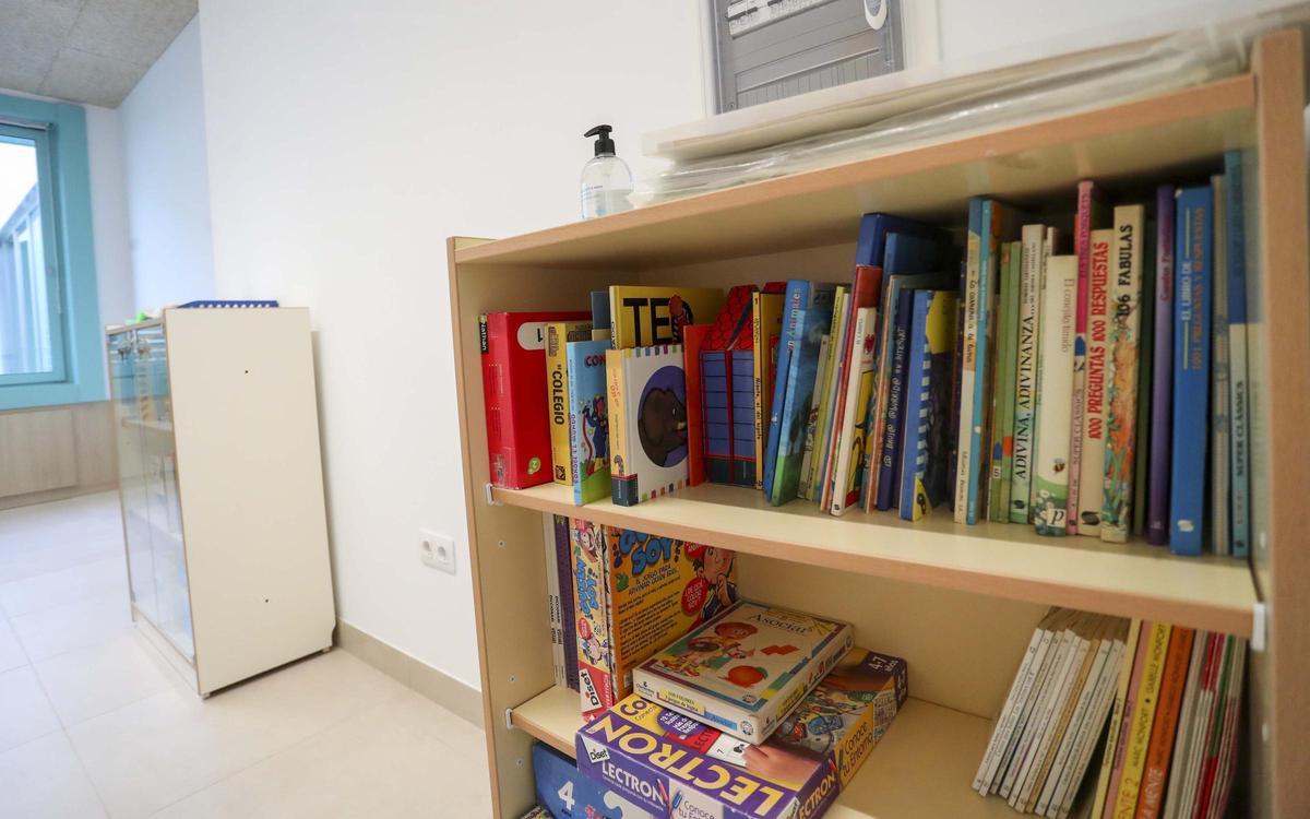 Un aula del CEIP Les Arts de Valencia.