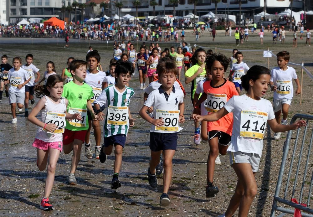 Óscar Bernárdez y Elsa Pena se hacen con la victoria en la exigente prueba de Praia América.