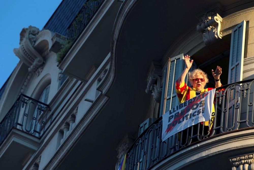 L'independentisme es manifesta a Barcelona en contra del judici del procés