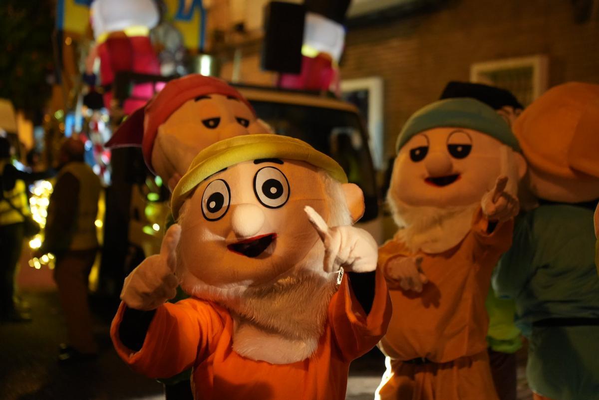 La Cabalgata de Reyes de Ciudad Jardín, en imágenes