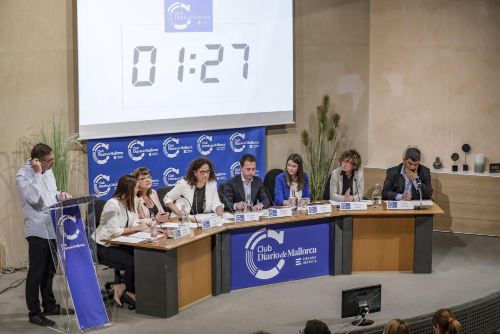 El debate entre los candidatos al Consell organizado por Diario de Mallorca