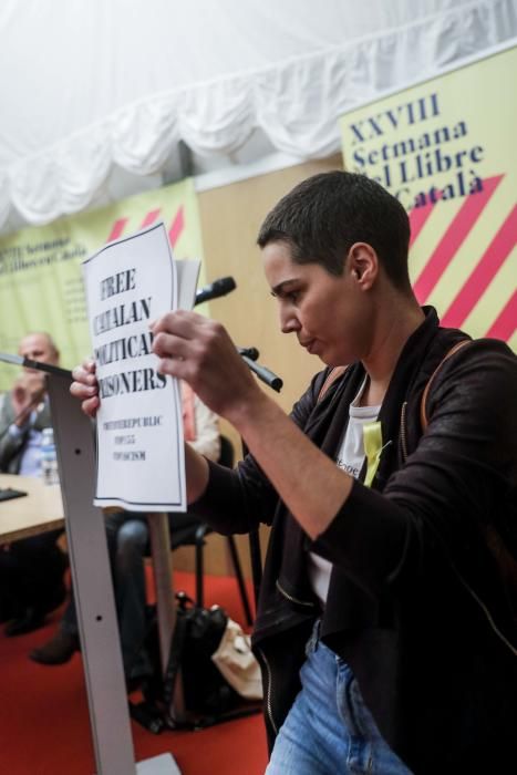 La Setmana del Llibre en Català clama por la “libertad de los presos políticos”